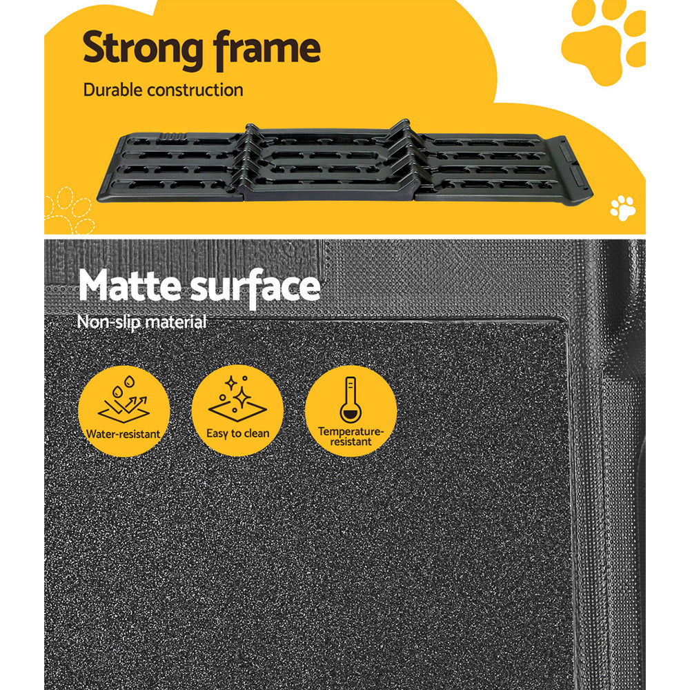 i.Pet Dog Ramp Pet Stairs Steps Car Travel