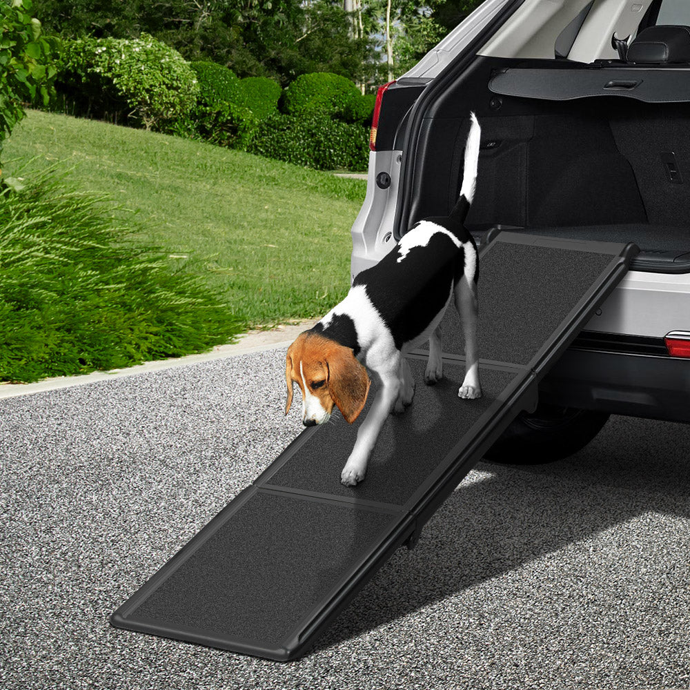 i.Pet Dog Ramp Pet Stairs Steps Car Travel