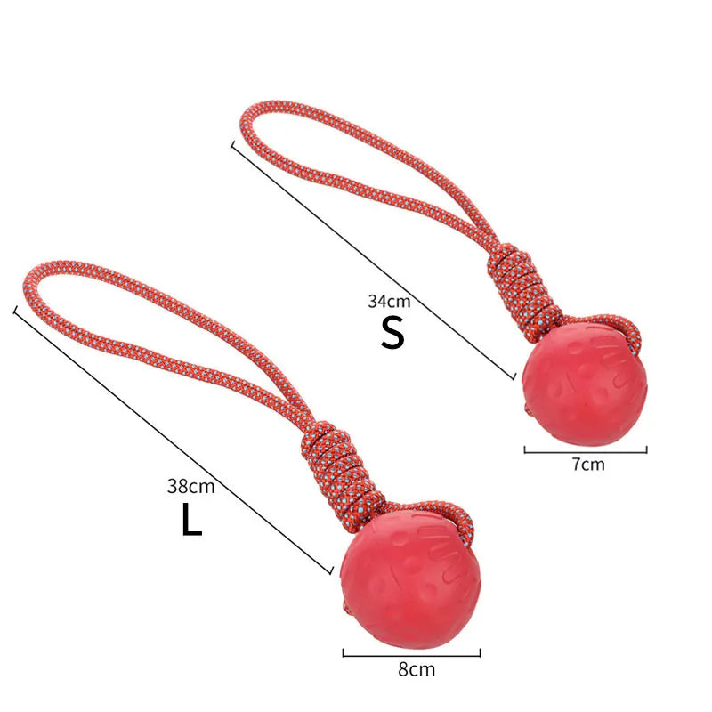 Dog Toy Rubber Ball Bite-resistant Ball Toy