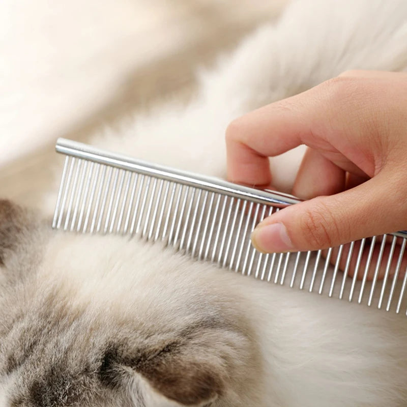 Dog Comb Long Thick Hair Fur Removal Brush
