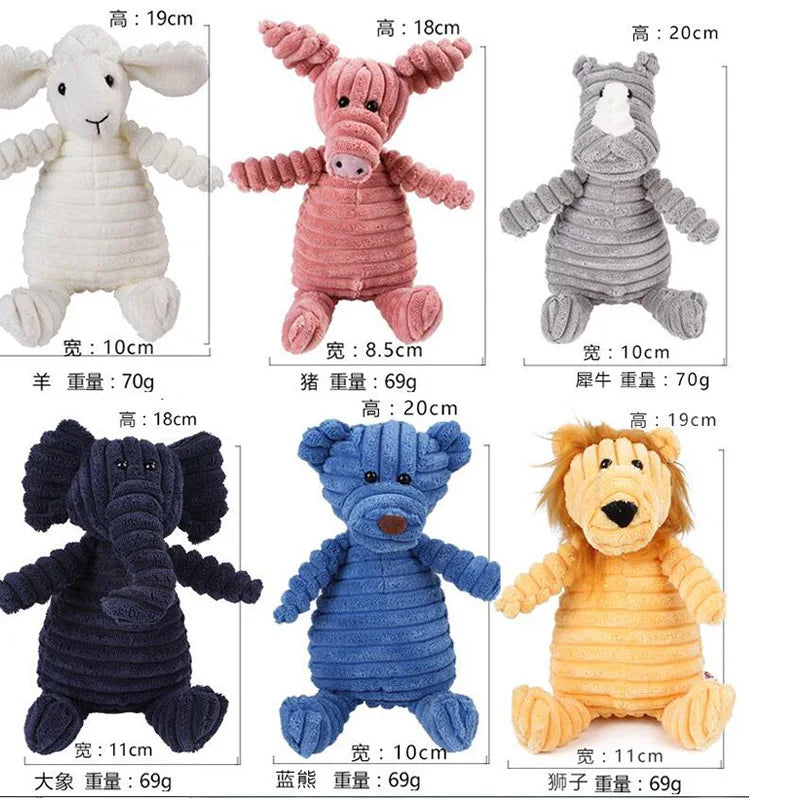 Plush Dog Toy Animals Shape