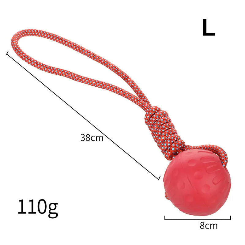 Dog Toy Rubber Ball Bite-resistant Ball Toy