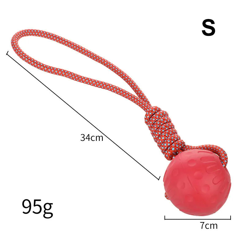 Dog Toy Rubber Ball Bite-resistant Ball Toy
