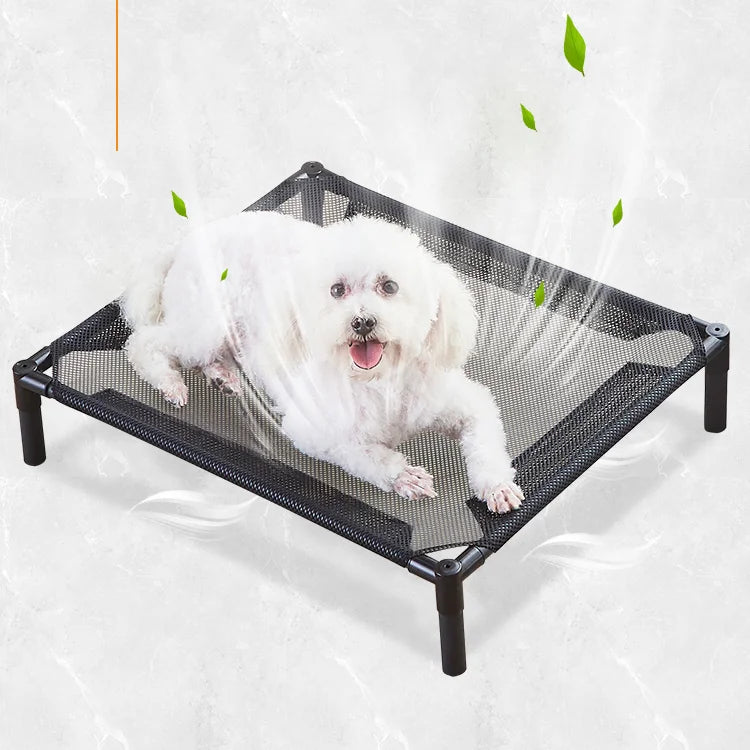 Folding and elevated bed for Pets