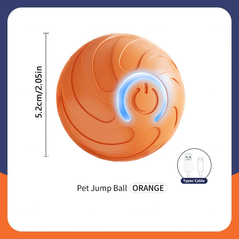 Electronic Interactive Pet Toy Moving Ball