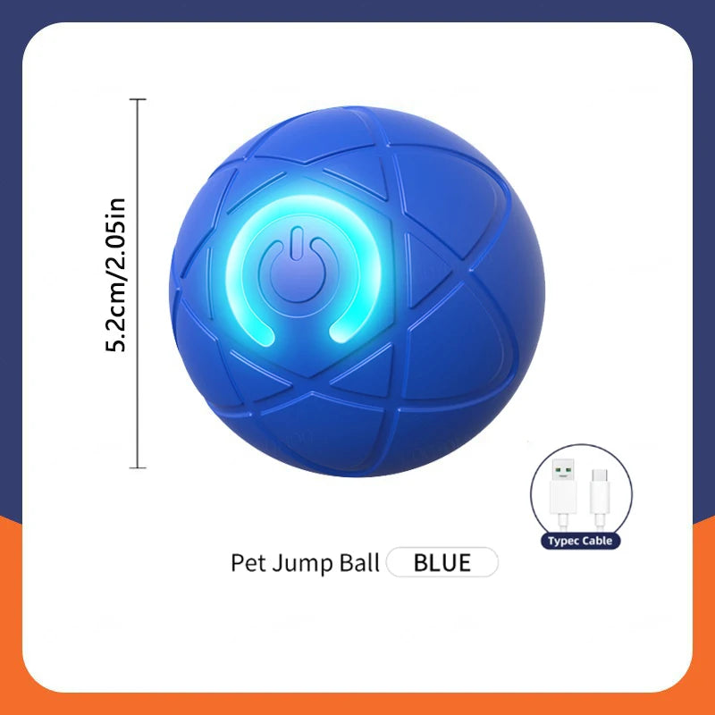 Electronic Interactive Pet Toy Moving Ball