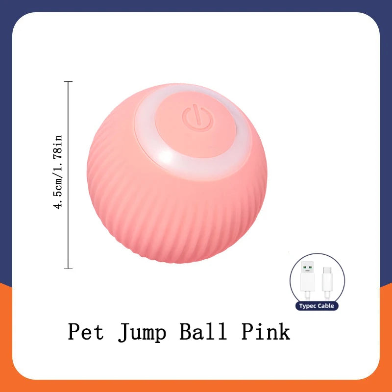 Electronic Interactive Pet Toy Moving Ball
