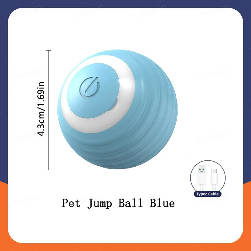 Electronic Interactive Pet Toy Moving Ball