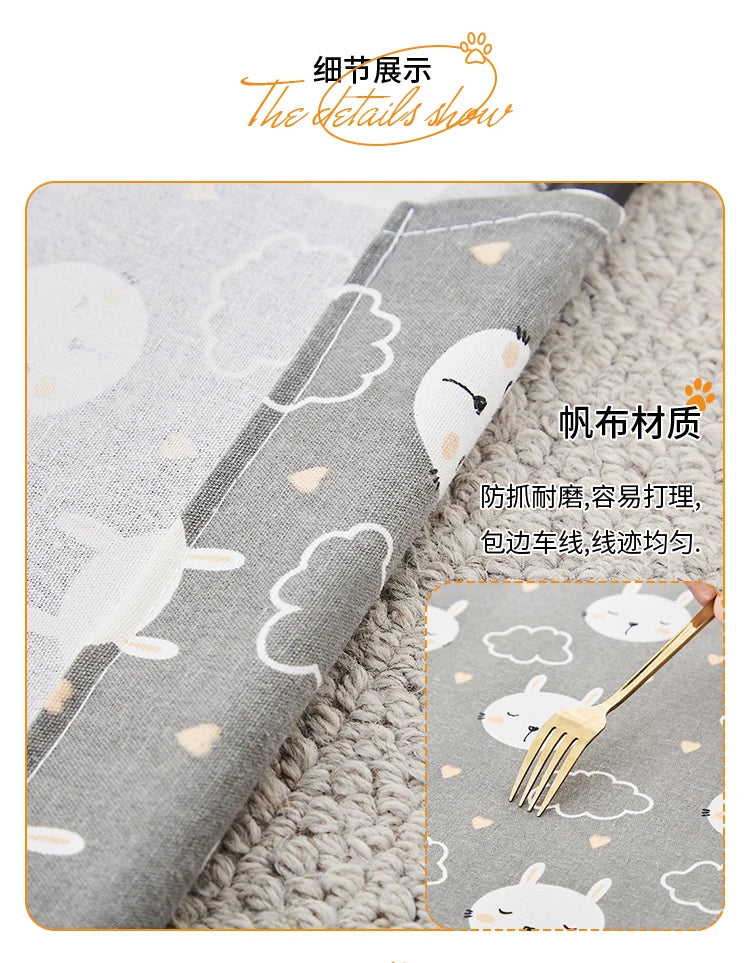 Folding and elevated bed for Pets