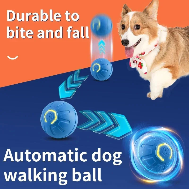 Electronic Interactive Pet Toy Moving Ball