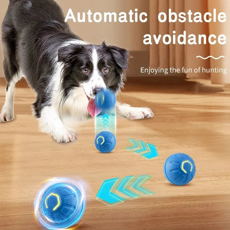 Electronic Interactive Pet Toy Moving Ball