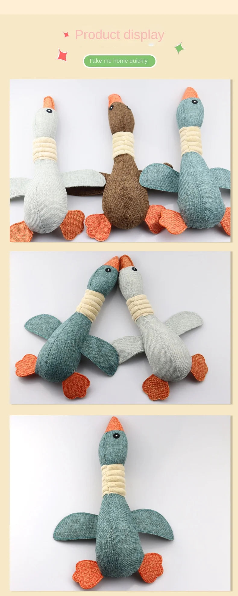 Wild Goose pet toy