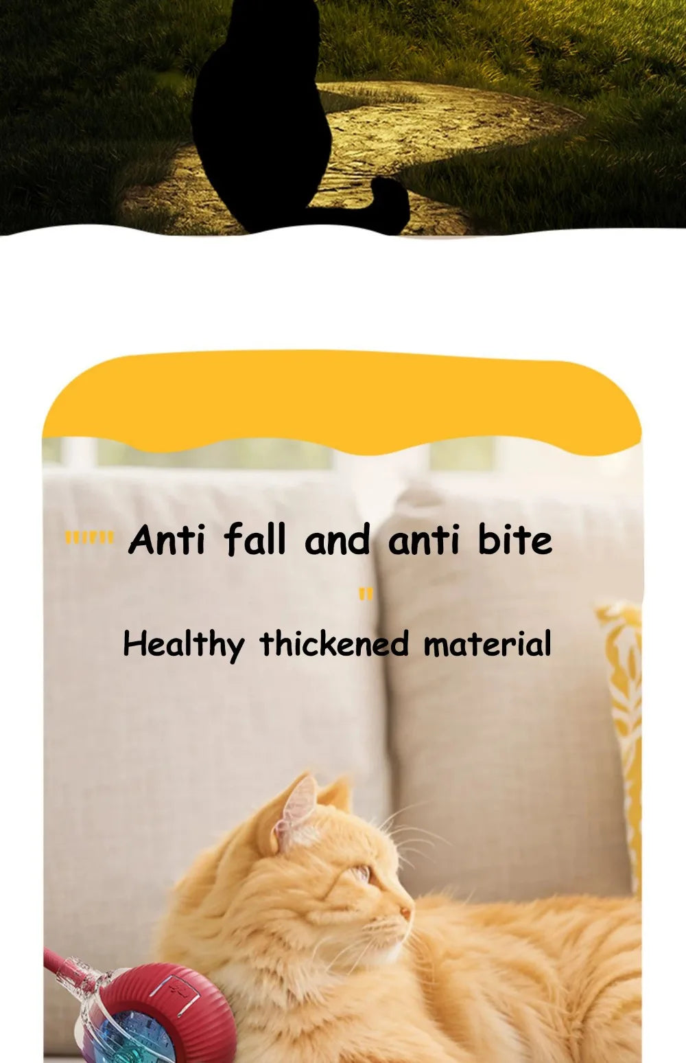 Cat Interactive Ball Toy