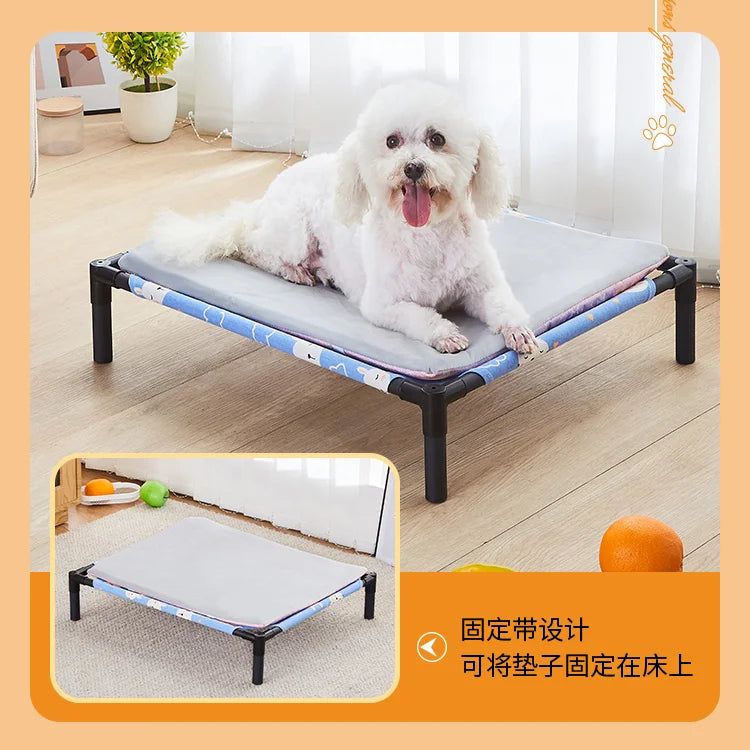 Folding and elevated bed for Pets