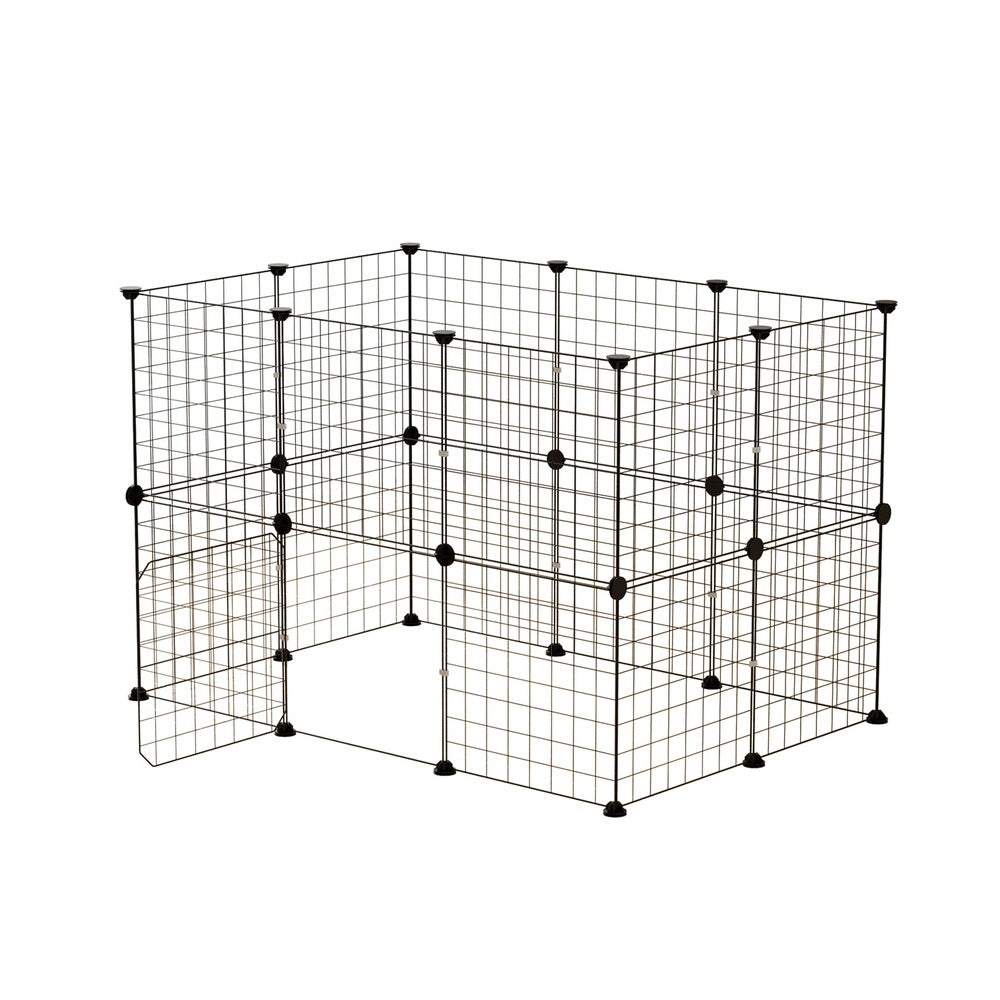 i.Pet Pet Dog Playpen Enclosure Cage 20 Panel Puppy Fence