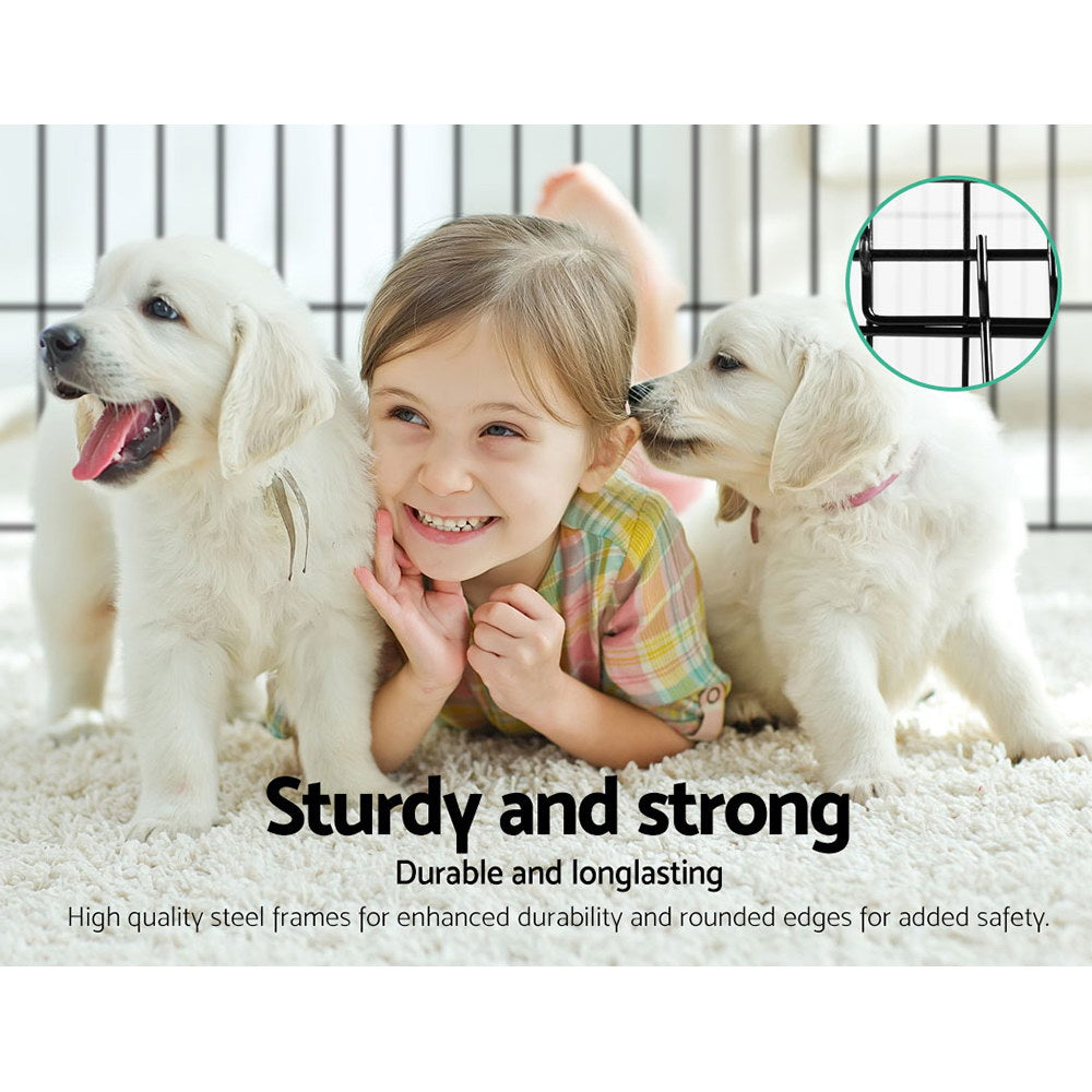 i.Pet 2x36" 8 Panel Dog Playpen