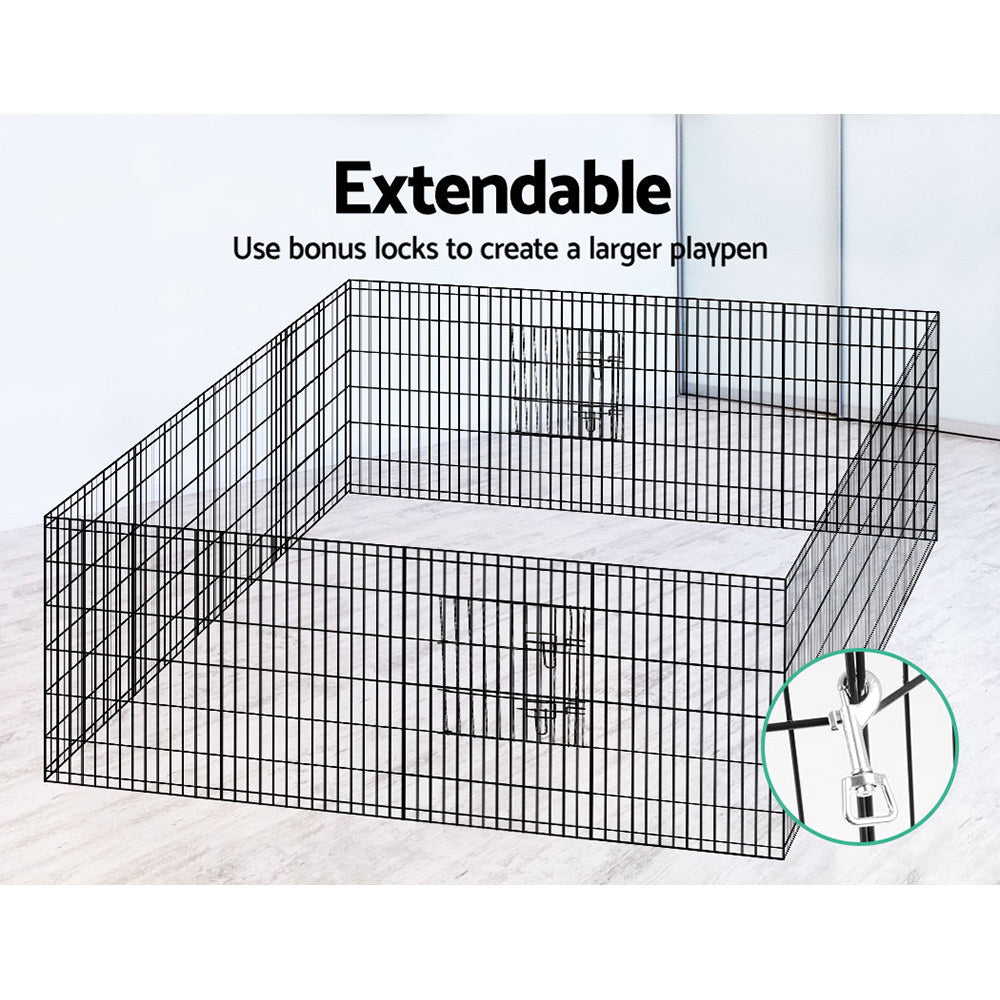 i.Pet 2x36" 8 Panel Dog Playpen