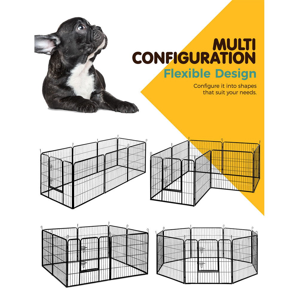 i.Pet 32" 8 Panel Dog Playpen