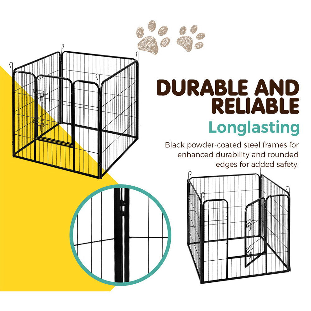 i.Pet 32" 8 Panel Dog Playpen