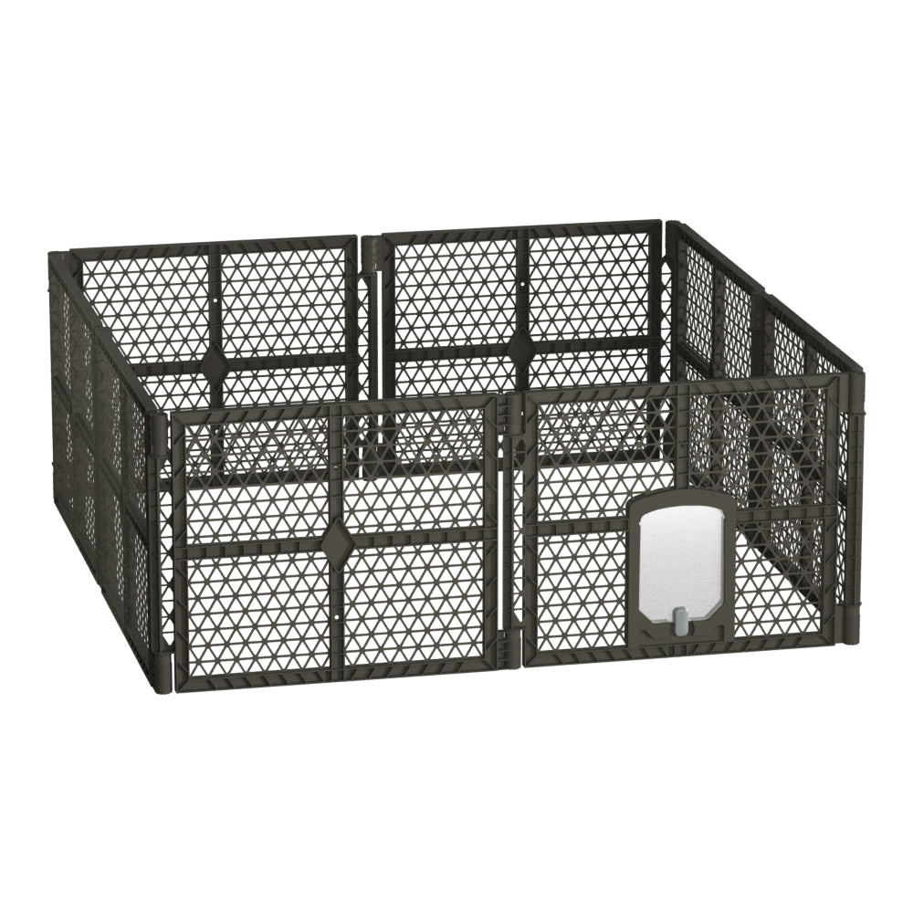 i.Pet Dog Playpen Enclosure 8 Panel