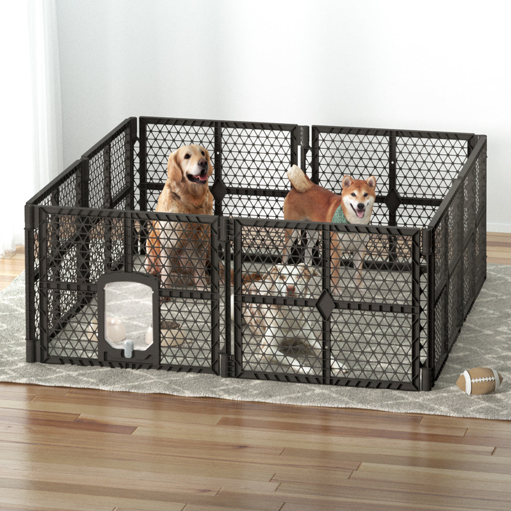 i.Pet Dog Playpen Enclosure 8 Panel