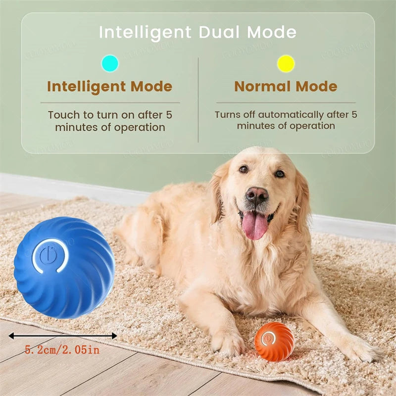 Electronic Interactive Pet Toy Moving Ball