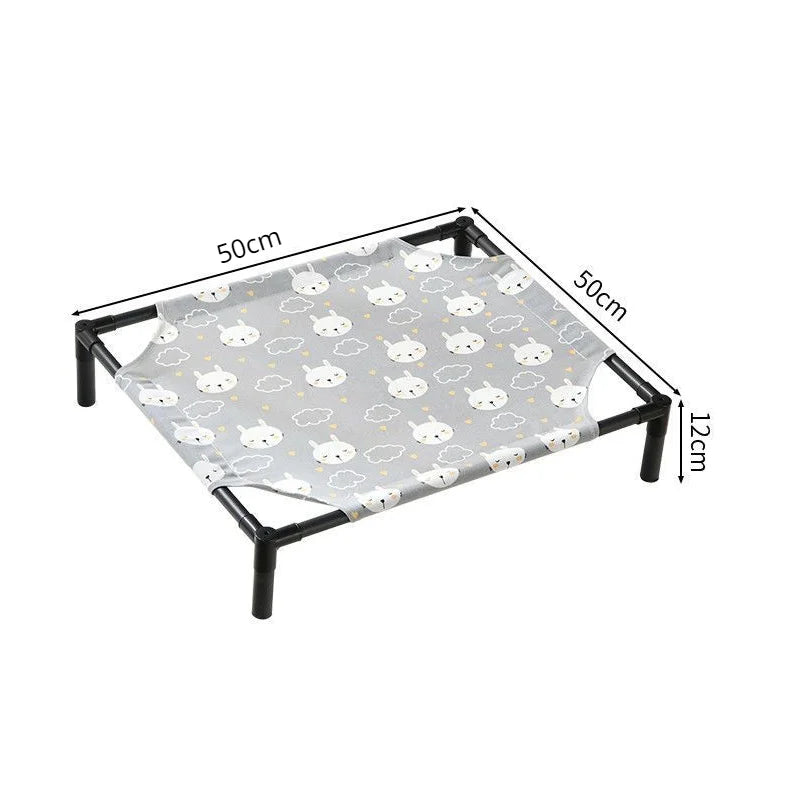 Folding and elevated bed for Pets