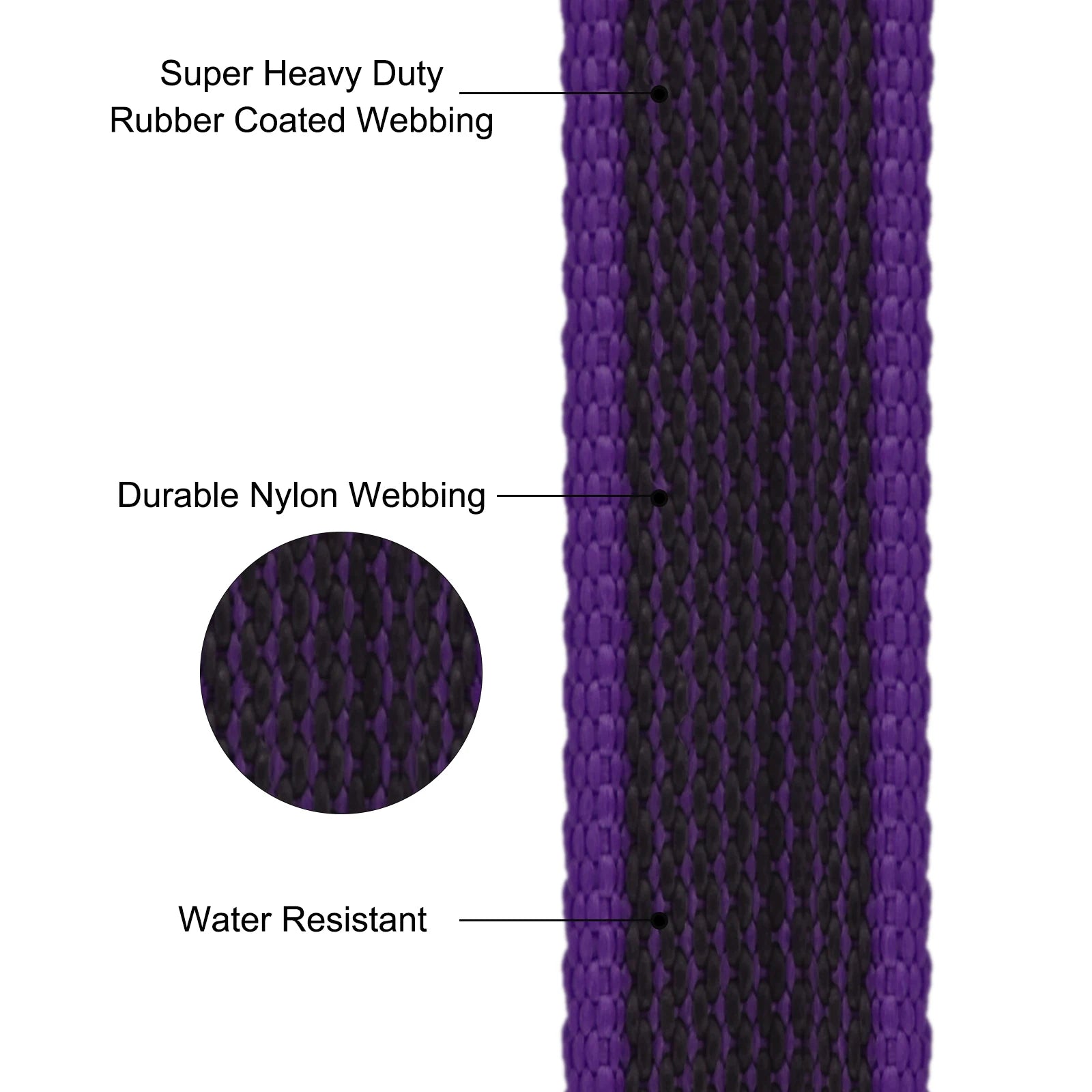 Dog Leash Latex Silk