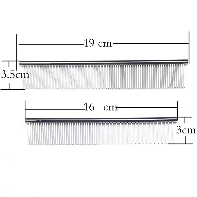 Dog Comb Long Thick Hair Fur Removal Brush