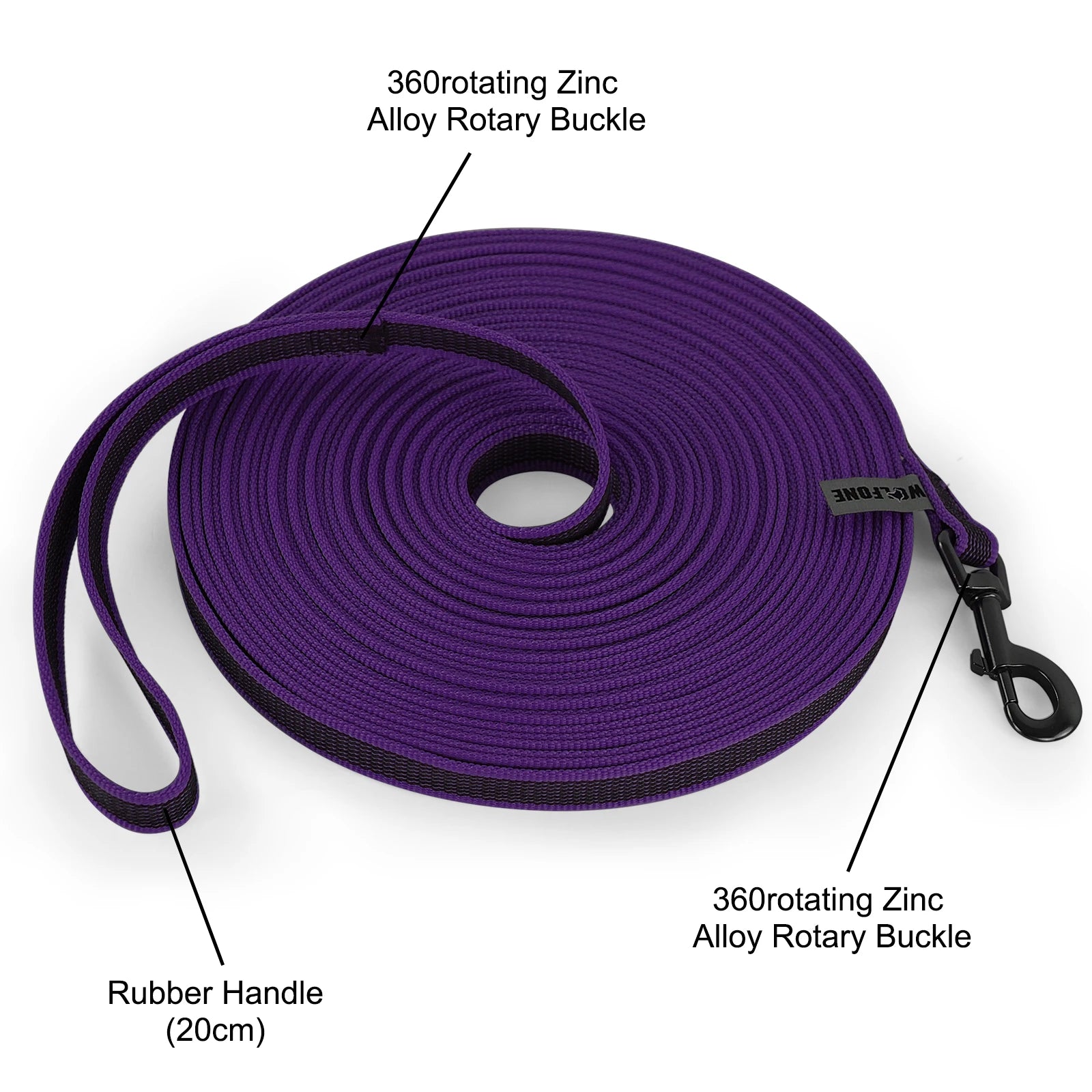 Dog Leash Latex Silk