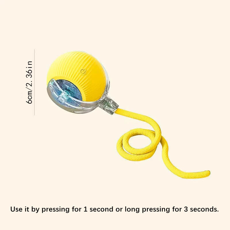 Electronic Interactive Pet Toy Moving Ball