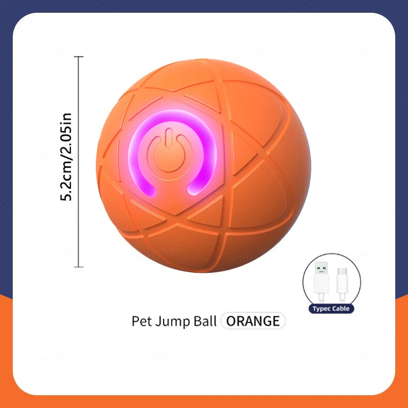 Electronic Interactive Pet Toy Moving Ball