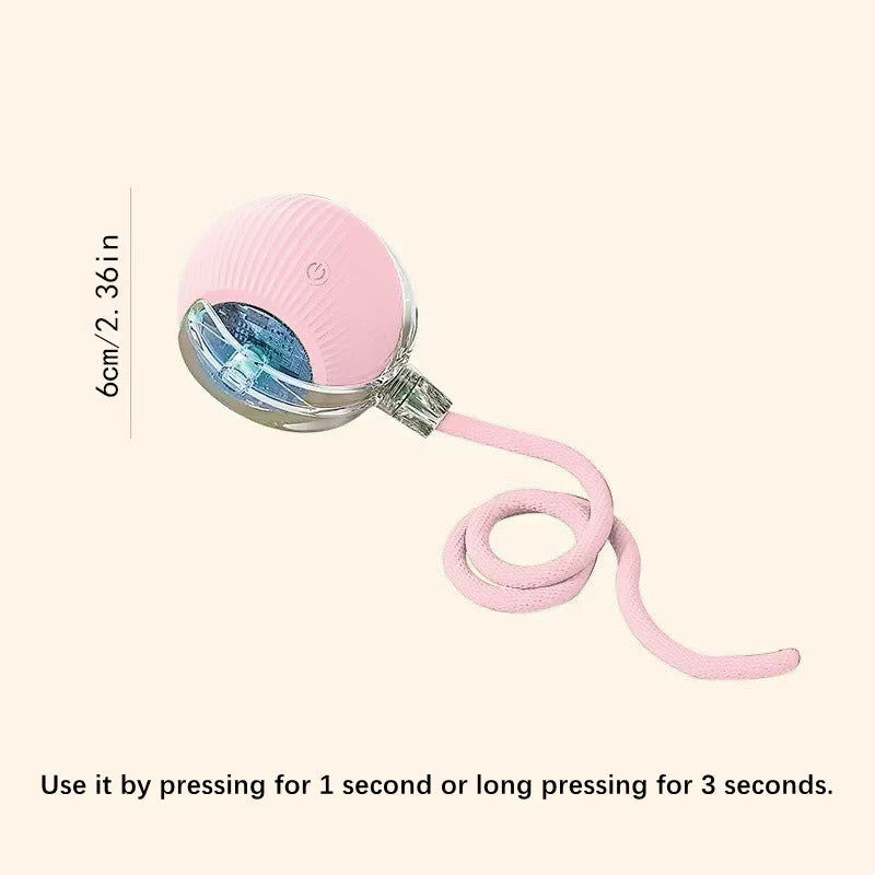 Electronic Interactive Pet Toy Moving Ball