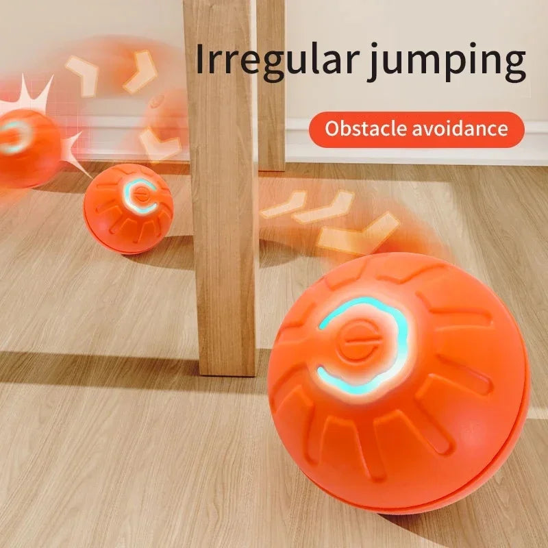 Electronic Interactive Pet Toy Moving Ball