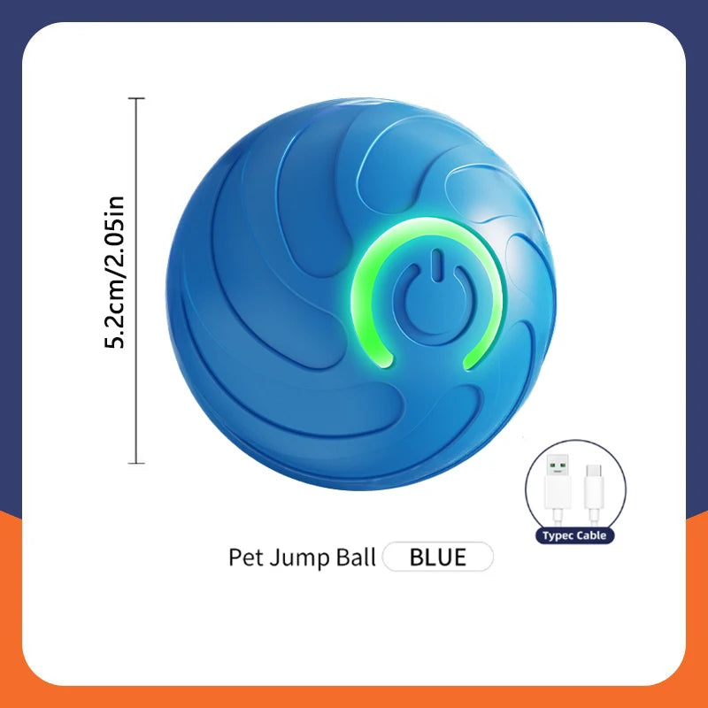 Electronic Interactive Pet Toy Moving Ball