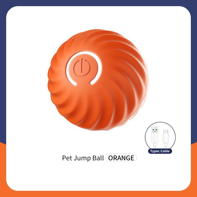 Electronic Interactive Pet Toy Moving Ball