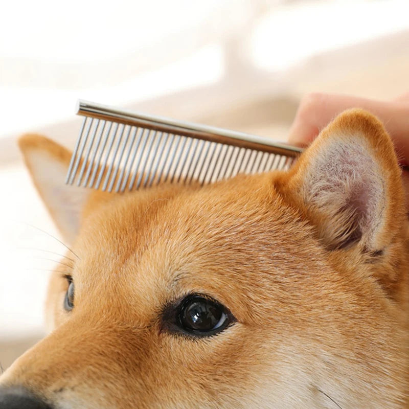 Dog Comb Long Thick Hair Fur Removal Brush